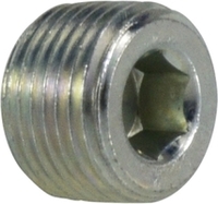 1/2&quot; HOLLOW HEX PLUG ZINC